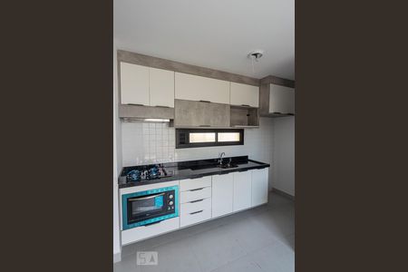 Cozinha de apartamento para alugar com 2 quartos, 55m² em Santa Maria, Santo André