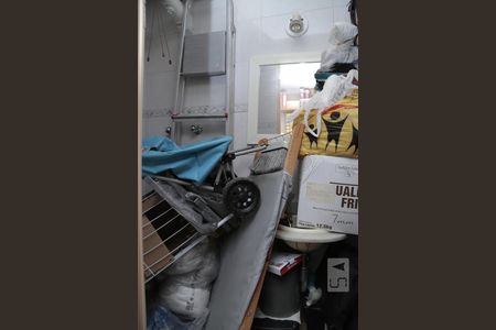 banheiro de serviço de apartamento à venda com 2 quartos, 80m² em Andaraí, Rio de Janeiro