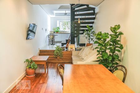 Sala de apartamento à venda com 1 quarto, 77m² em Rio Branco, Porto Alegre