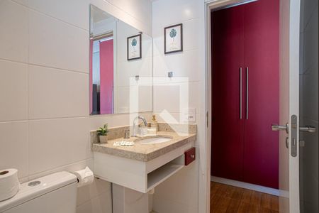 Banheiro de kitnet/studio para alugar com 1 quarto, 41m² em Consolação, São Paulo