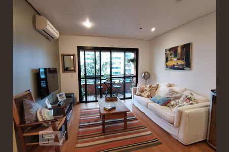 Sala de apartamento à venda com 2 quartos, 82m² em Real Parque, São Paulo