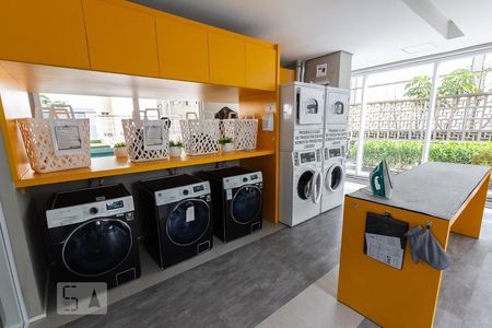 Studio para alugar com 25m², 1 quarto e 1 vagaLavanderia