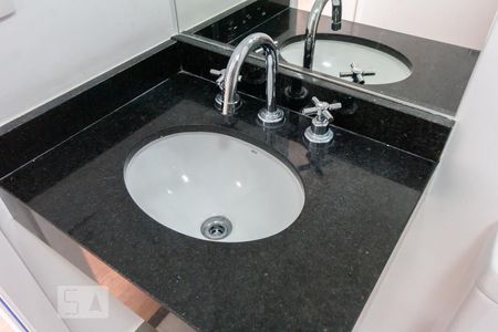 Banheiro Pia de kitnet/studio para alugar com 1 quarto, 25m² em Perdizes, São Paulo