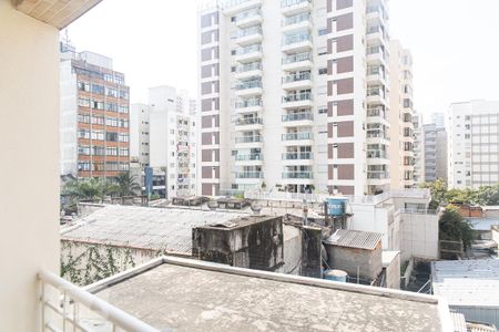 Sacada do Quarto de apartamento para alugar com 1 quarto, 41m² em Consolação, São Paulo