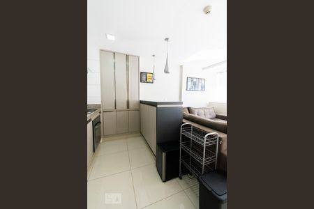 Cozinha de apartamento para alugar com 1 quarto, 44m² em Norte (águas Claras), Brasília