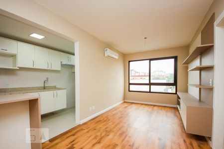 Sala  de apartamento para alugar com 1 quarto, 48m² em Cristo Redentor, Porto Alegre