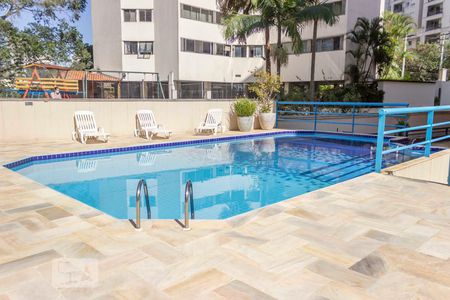 Piscina de apartamento à venda com 1 quarto, 53m² em Jardim Parque Morumbi, São Paulo