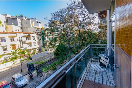Sacada de apartamento à venda com 3 quartos, 107m² em Lagoa, Rio de Janeiro