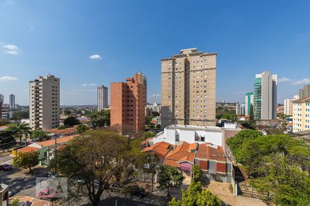 Apartamento para alugar com 100m², 1 quarto e 2 vagasVista da sacada