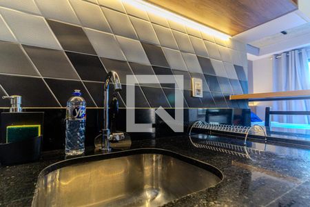 Studio à venda com 29m², 1 quarto e sem vagaCozinha