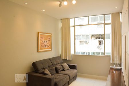 Sala de apartamento para alugar com 2 quartos, 80m² em Botafogo, Rio de Janeiro