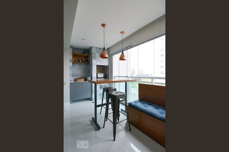 Varanda gourmet de apartamento à venda com 2 quartos, 98m² em Alphaville Empresarial, Barueri