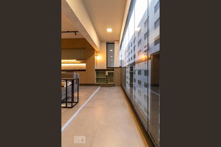 Varanda de apartamento à venda com 1 quarto, 55m² em Pinheiros, São Paulo