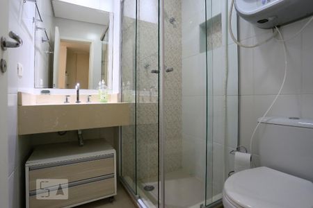 Studio à venda com 43m², 1 quarto e 1 vagaBanheiro