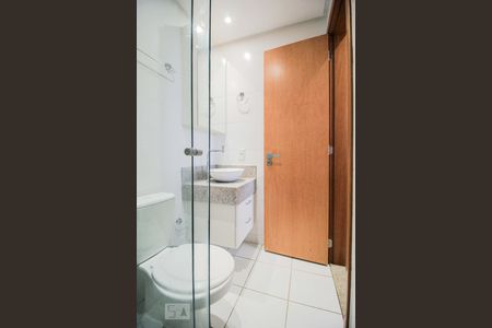 Quarto (suíte) Banheiro de apartamento para alugar com 1 quarto, 33m² em Alto da Glória , Goiânia