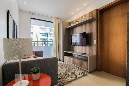 Sala de apartamento para alugar com 1 quarto, 33m² em Alto da Glória , Goiânia