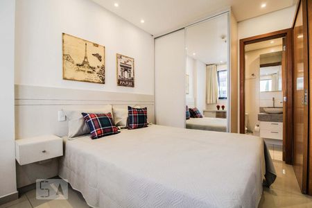 Quarto (suíte) de apartamento para alugar com 1 quarto, 33m² em Alto da Glória , Goiânia