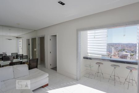 Sala de apartamento para alugar com 2 quartos, 60m² em Graça, Belo Horizonte