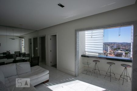 Sala de apartamento para alugar com 2 quartos, 60m² em Graça, Belo Horizonte