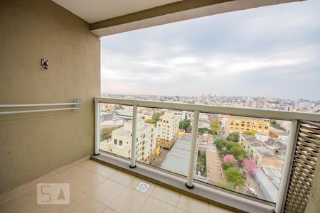 Varanda da Sala de apartamento à venda com 1 quarto, 65m² em São Geraldo, Porto Alegre
