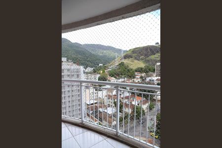 Varanda da Sala de apartamento à venda com 4 quartos, 98m² em Tijuca, Rio de Janeiro