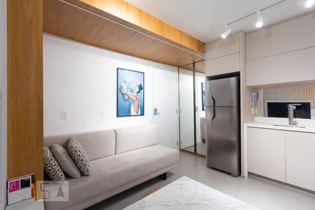 Sala/Cozinha de kitnet/studio para alugar com 1 quarto, 32m² em Vila Olímpia, São Paulo