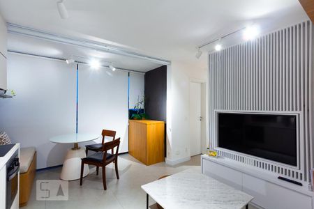Sala/Cozinha de kitnet/studio para alugar com 1 quarto, 32m² em Vila Olímpia, São Paulo