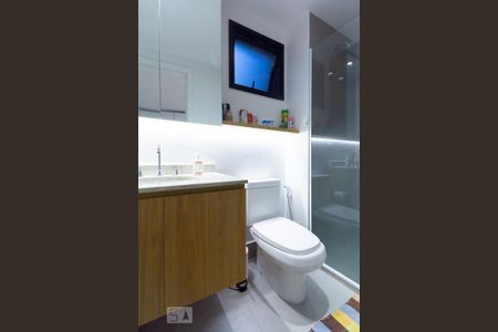 Studio para alugar com 32m², 1 quarto e 1 vaga Studio para alugar com 32m², 1 quarto e 1 vagaBanheiro da Suíte