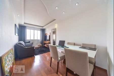 Sala de apartamento à venda com 2 quartos, 57m² em Vila Valparaíso, Santo André