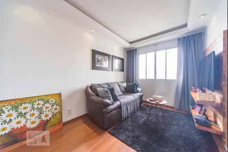 Sala de apartamento à venda com 2 quartos, 57m² em Vila Valparaíso, Santo André