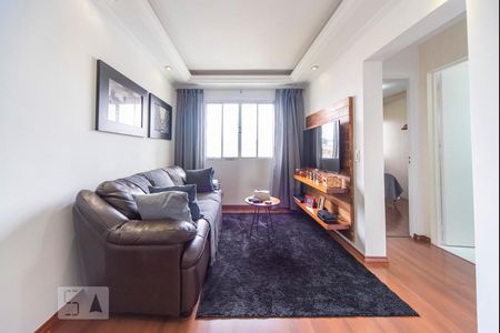 Sala de apartamento à venda com 2 quartos, 57m² em Vila Valparaíso, Santo André