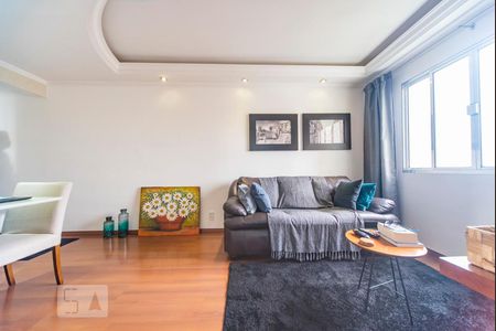 Sala de apartamento à venda com 2 quartos, 57m² em Vila Valparaíso, Santo André