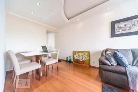 Sala de apartamento à venda com 2 quartos, 57m² em Vila Valparaíso, Santo André