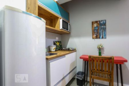 Studio para alugar com 20m², 1 quarto e sem vaga Studio para alugar com 20m², 1 quarto e sem vagaCozinha