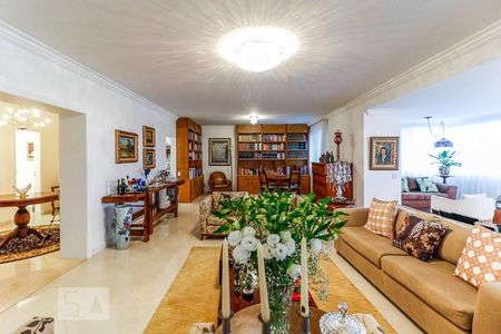 Sala de estar de apartamento à venda com 4 quartos, 440m² em Jardim Bélgica, São Paulo