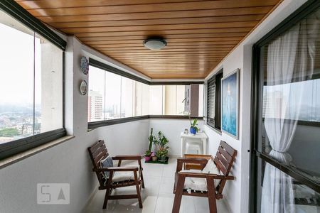 Varanda da Sala de apartamento para alugar com 3 quartos, 134m² em Rudge Ramos, São Bernardo do Campo