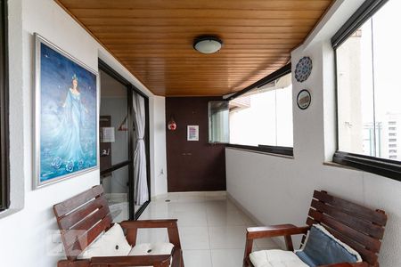 Varanda da Sala de apartamento para alugar com 3 quartos, 134m² em Rudge Ramos, São Bernardo do Campo