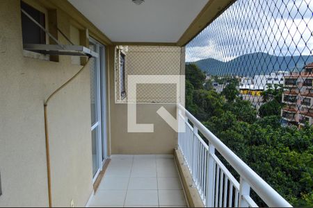 Varanda da Sala de apartamento para alugar com 2 quartos, 68m² em Taquara, Rio de Janeiro