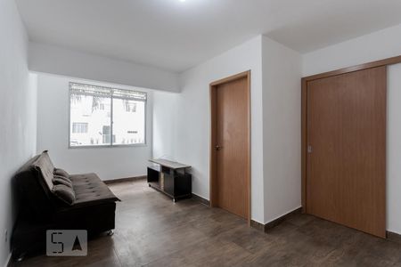 Sala de Apartamento com 1 quarto, 44m² Alto Petrópolis
