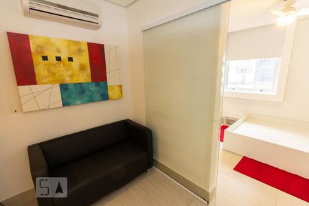 Sala de apartamento para alugar com 1 quarto, 25m² em Barra Funda, São Paulo