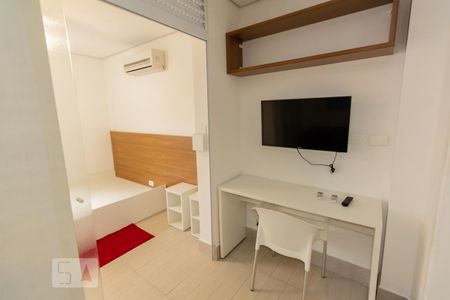 Sala de apartamento para alugar com 1 quarto, 25m² em Barra Funda, São Paulo