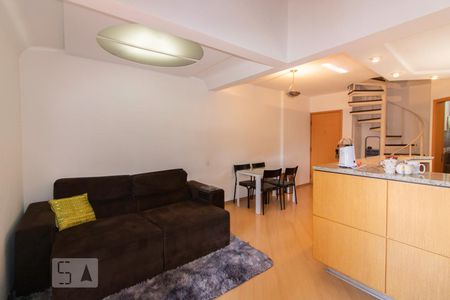 Sala de apartamento à venda com 1 quarto, 58m² em Moema, São Paulo