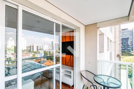 Apartamento para alugar com 38m², 1 quarto e 1 vagaVaranda