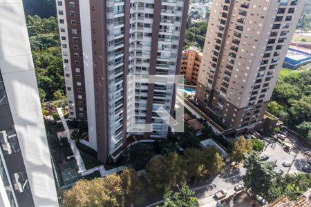 Vista da Varanda de apartamento para alugar com 1 quarto, 50m² em Empresarial 18 do Forte, Barueri