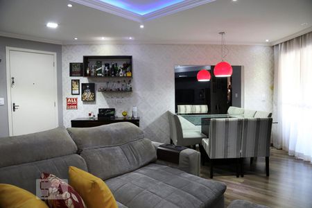 Sala de apartamento à venda com 2 quartos, 68m² em Jardim Henriqueta, Taboão da Serra