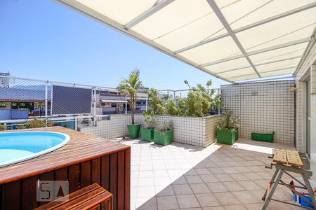 Varanda da Sala de apartamento para alugar com 5 quartos, 300m² em Recreio dos Bandeirantes, Rio de Janeiro