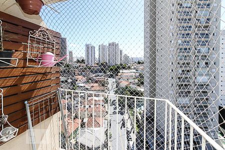 Varanda de apartamento à venda com 2 quartos, 56m² em Vila Bertioga, São Paulo