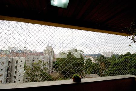 Varanda da Sala de apartamento à venda com 3 quartos, 166m² em Paraíso do Morumbi, São Paulo