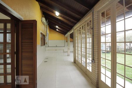 Área comum - Churrasqueira de casa à venda com 5 quartos, 240m² em Niterói, Canoas
