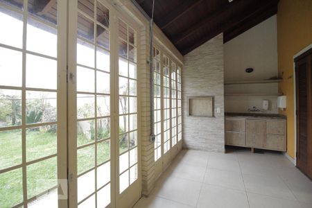 Área comum - Churrasqueira de casa à venda com 5 quartos, 240m² em Niterói, Canoas